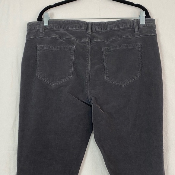 Parasuco Gray Corduroy Pants Size 16 2016 Denim - Picture 3 of 9